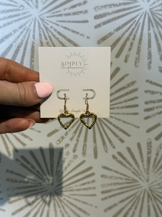 Falling in Love Earrings - Simply Sunflowers