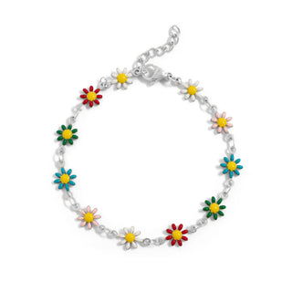 Colorful Floral Bracelet