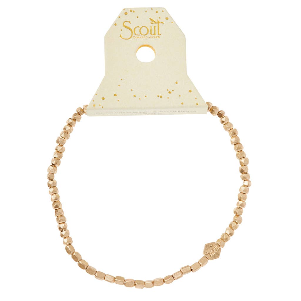 Gold Stacking Bracelet