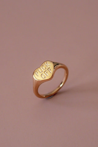 F*ck Off Heart Ring - Simply Sunflowers