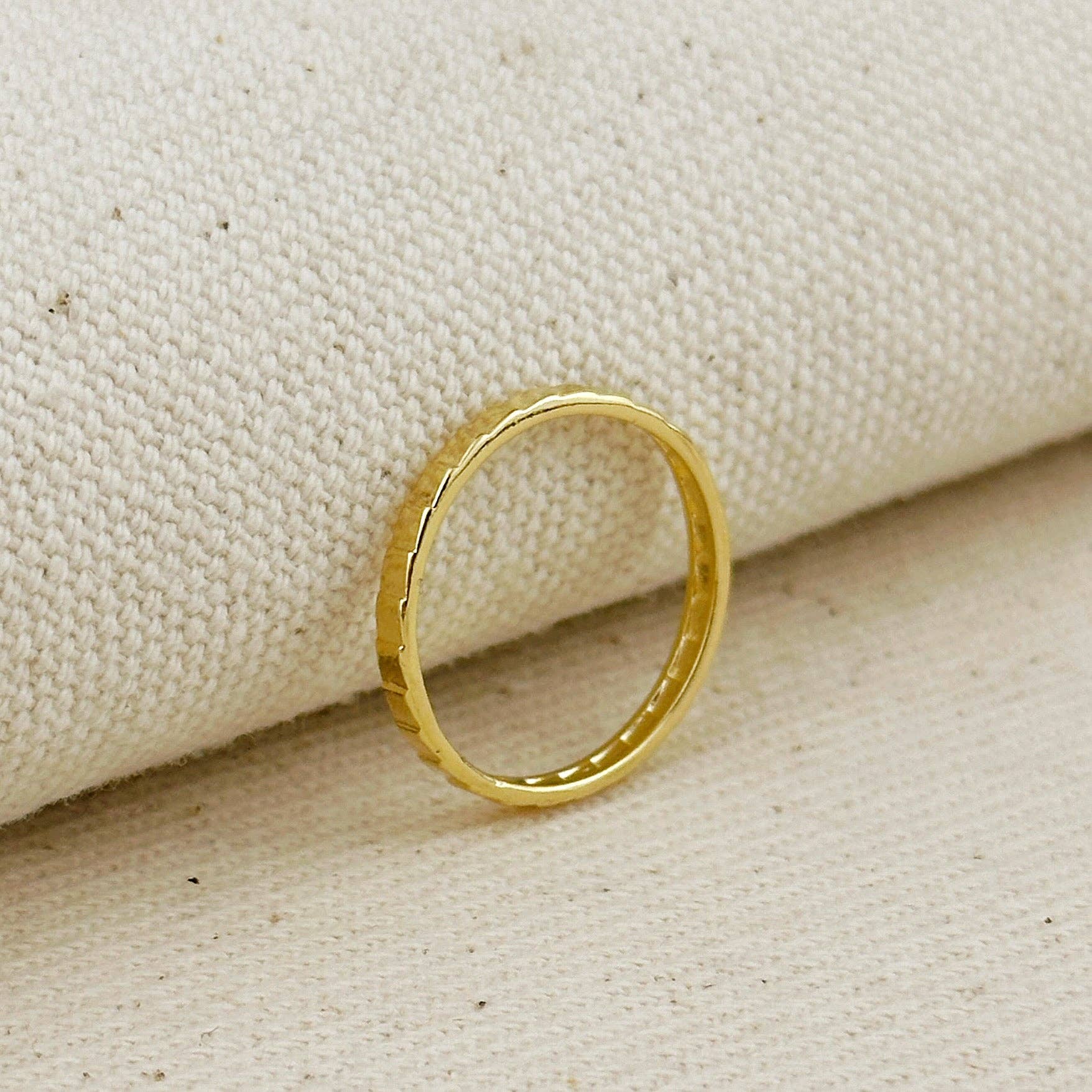 Texture Band Ring