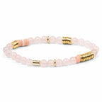 Rose Quartz Stack Bracelet