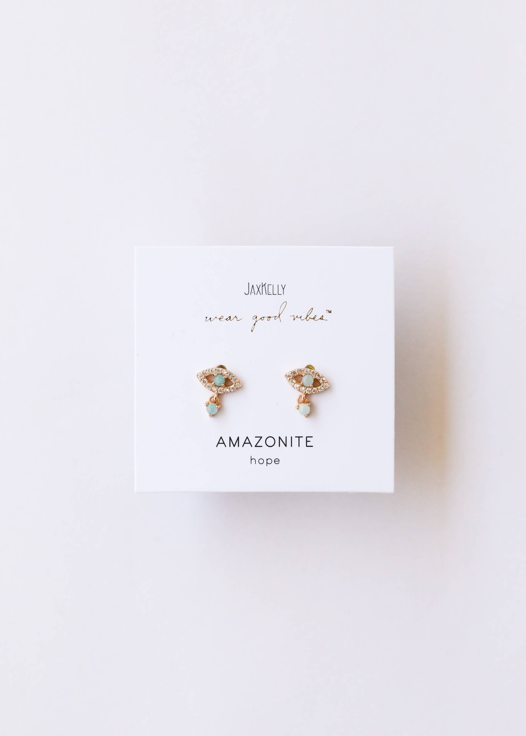 Evil Eye Drop Earrings