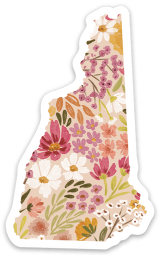 Floral NH Sticker - Simply Sunflowers