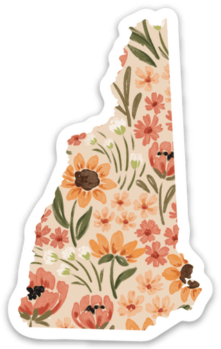 Floral NH Sticker - Simply Sunflowers