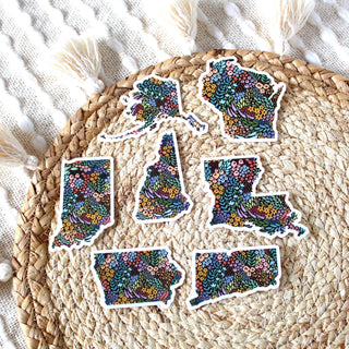 Floral NH Sticker - Simply Sunflowers