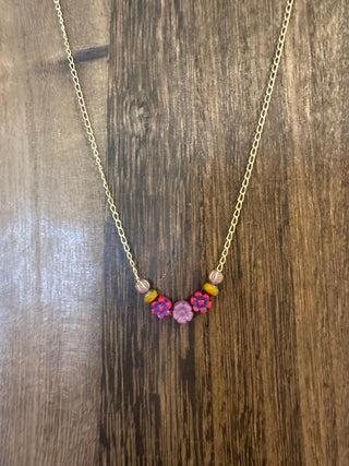 Flower Field Necklace - Simply Sunflowers