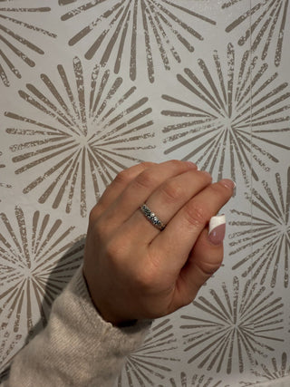 Flowers In A Row Ring - Simply Sunflowers