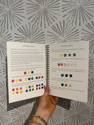 Flowers watercolor workbook - Simply Sunflowers