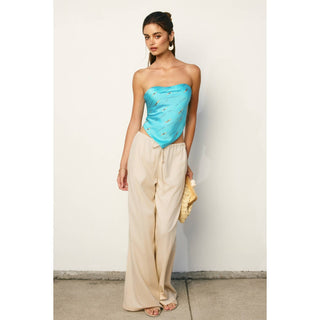 Folklore Linen Pant - Simply Sunflowers