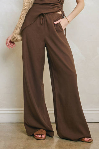 Folklore Linen Pant - Simply Sunflowers