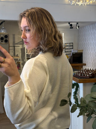 Fresh Snow Cardigan - Simply Sunflowers