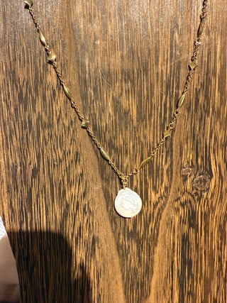 Freshwater Gold Necklace - Simply Sunflowers