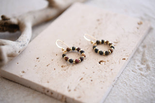 Gaia Gemstone Earrings - Simply Sunflowers