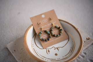 Gaia Gemstone Earrings - Simply Sunflowers