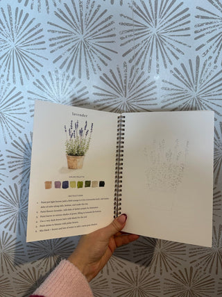 Garden Watercolor Book - Simply Sunflowers