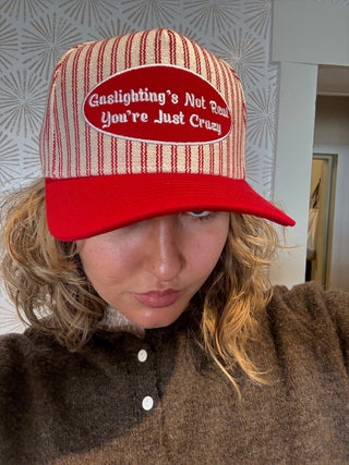 Gaslighting's Not Real Trucker Hat - Simply Sunflowers