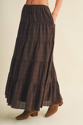 Geo Maxi Skirt - Simply Sunflowers