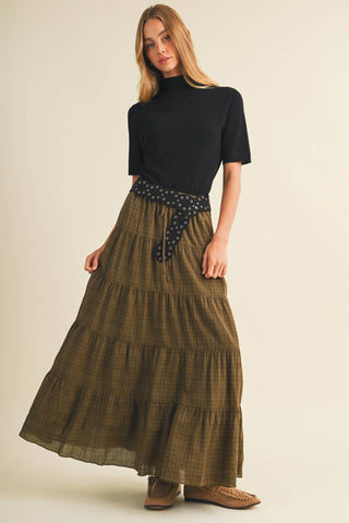 Geo Maxi Skirt - Simply Sunflowers