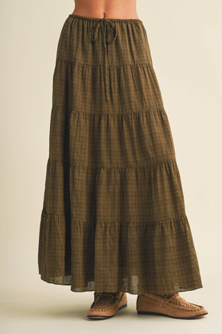 Geo Maxi Skirt - Simply Sunflowers