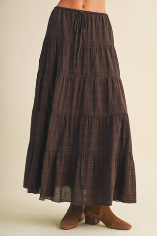 Geo Maxi Skirt - Simply Sunflowers