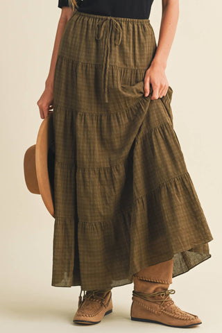 Geo Maxi Skirt - Simply Sunflowers