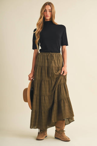Geo Maxi Skirt - Simply Sunflowers