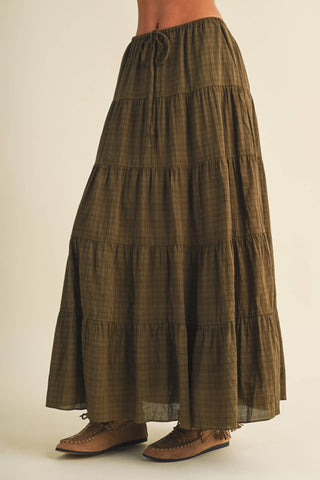 Geo Maxi Skirt - Simply Sunflowers