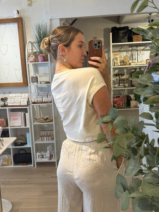 Getting Drinks Top - Simply Sunflowers