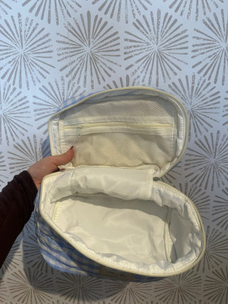 Gingham Travel Bag - Simply Sunflowers