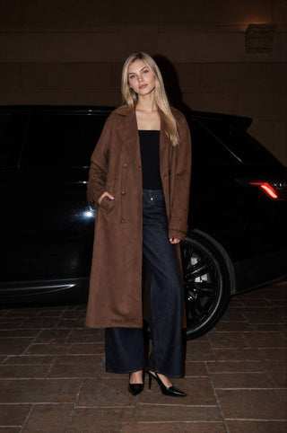 Girls Night Trench Coat - Simply Sunflowers