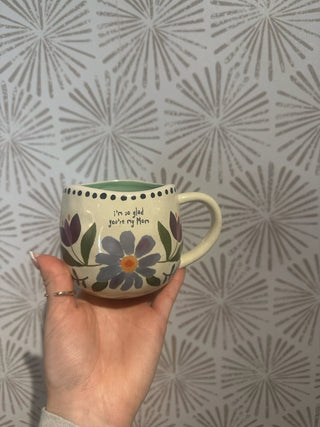 Glad You're My Mom Mug - Simply Sunflowers