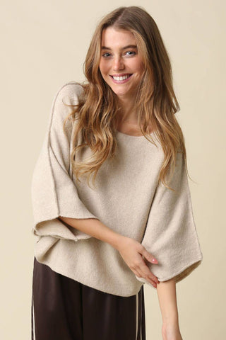 Gloria Knit Top - Simply Sunflowers