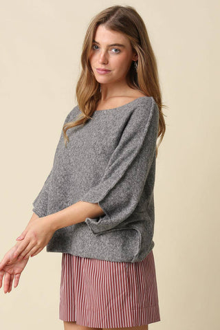 Gloria Knit Top - Simply Sunflowers