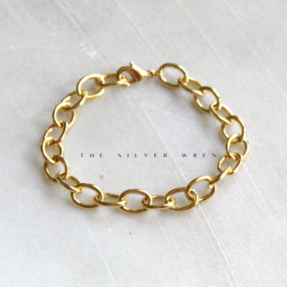 Gold Chain Bracelet - Simply Sunflowers
