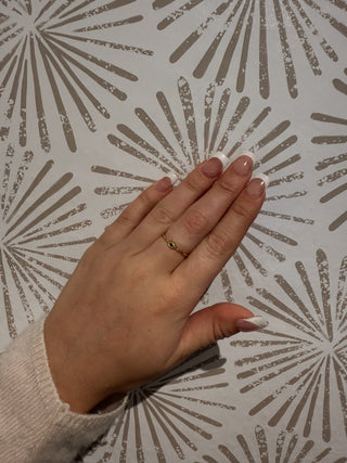 Gold Evil Eye Ring - Simply Sunflowers