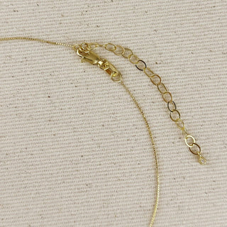 Gold Plate Necklace - Simply Sunflowers