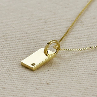 Gold Plate Necklace - Simply Sunflowers