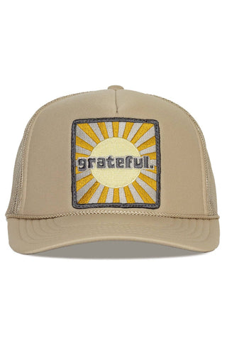Grateful Trucker Hat - Simply Sunflowers