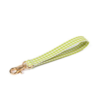 Green Gingham Keychain - Simply Sunflowers