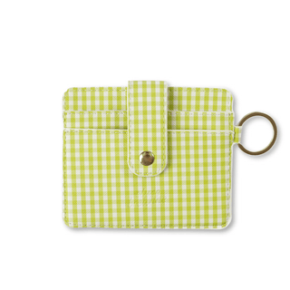 Green Gingham Wallet - Simply Sunflowers