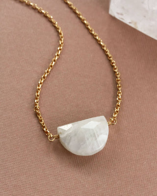 Half Moon Necklace - Simply Sunflowers