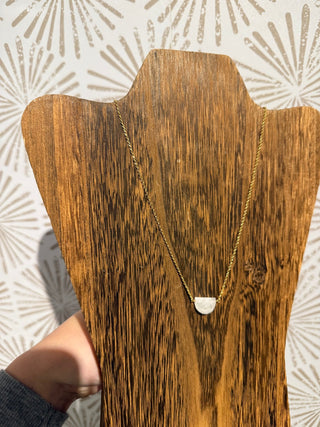 Half Moon Necklace - Simply Sunflowers
