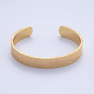 Hammered Gold Cuff - Simply Sunflowers