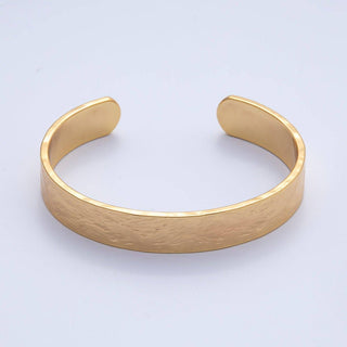 Hammered Gold Cuff - Simply Sunflowers