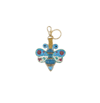 Handmade Beaded Multi Color Bug Themed Key Chain - Simply Sunflowers