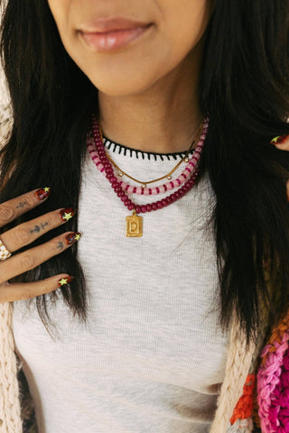 Happy Hour Necklace - Light Pink - Simply Sunflowers