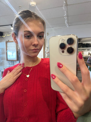 Have My Heart Cardigan - Simply Sunflowers