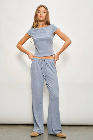 HAZE STRIPE PANTS - Simply Sunflowers