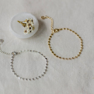 Heart Chain Bracelet - Simply Sunflowers